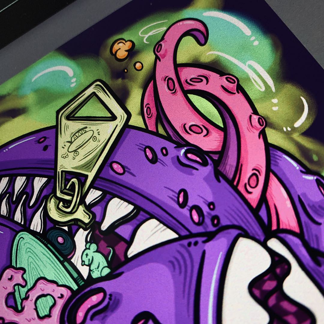 原創(chuàng) 2020VANS 藝術(shù)家插畫征集（圖ZMjEwMjQ2Mjk2） - 商業(yè)插畫 - 站酷設(shè)計師以津真天原創(chuàng)素材 - 站酷ZCOOL