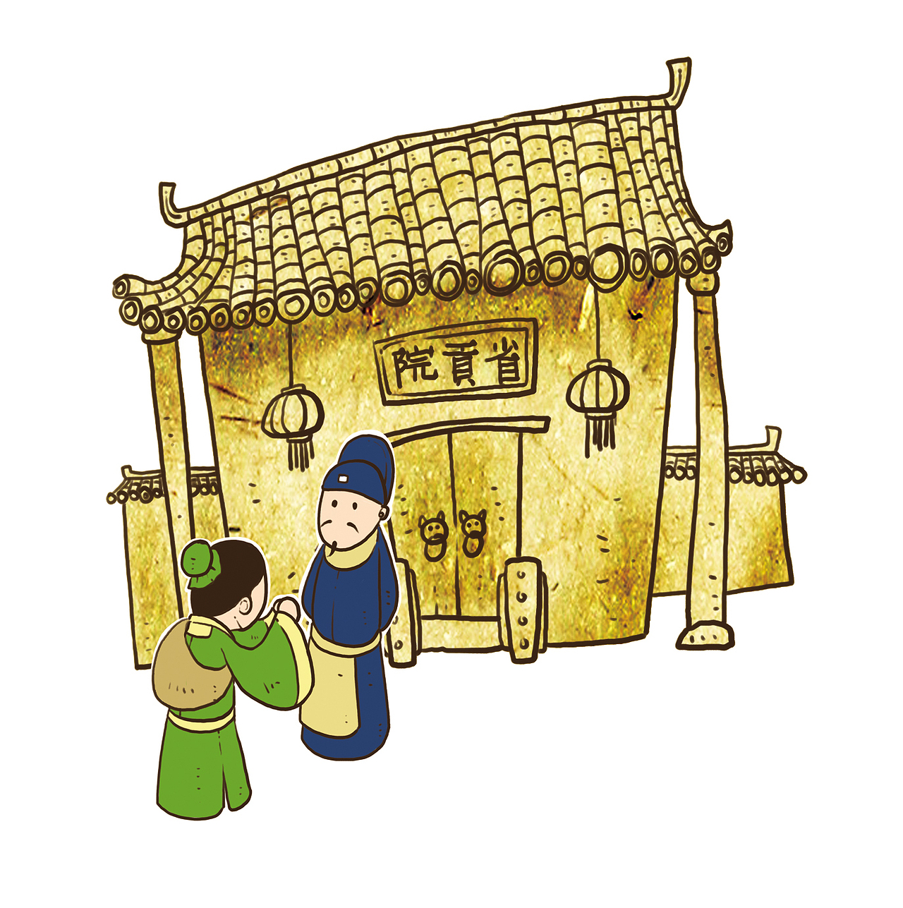 古代类插画 合集一（图ZMjA4OTkxMTI=） - 儿童插画 - 站酷设计师whw131原创素材 - 站酷ZCOOL