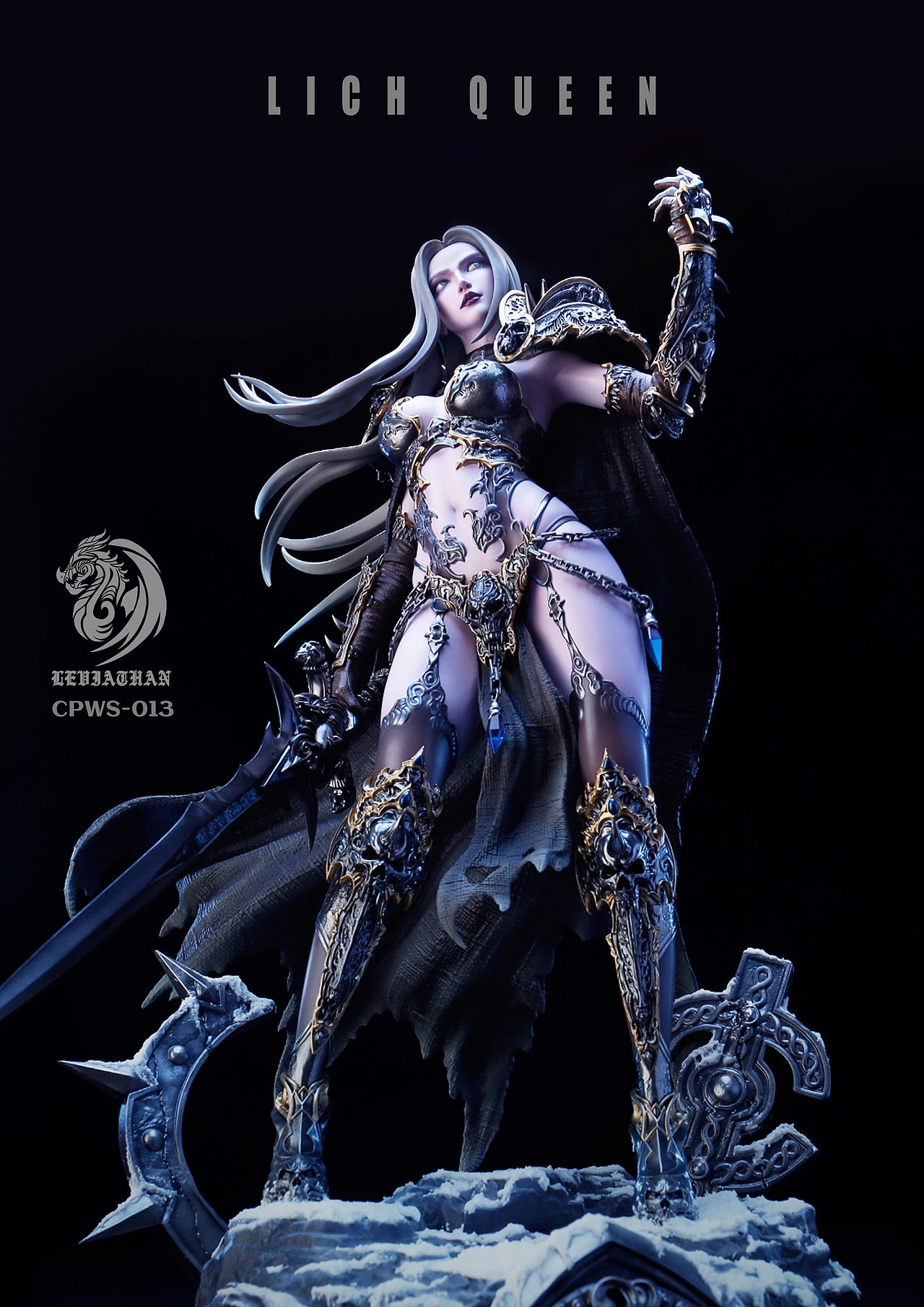雕像设计 巫妖女王（图ZMjc4ODMxODI4） - 手办/模玩 - 站酷设计师Chenhh92原创素材 - 站酷ZCOOL