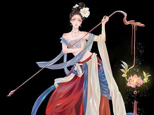 【大話西游角色煥新】夜溪靈（個(gè)人主頁(yè)-ZNTM5MzAwMTI=） - IP形象 - 站酷設(shè)計(jì)師妖觸yao原創(chuàng)素材 - 站酷ZCOOL