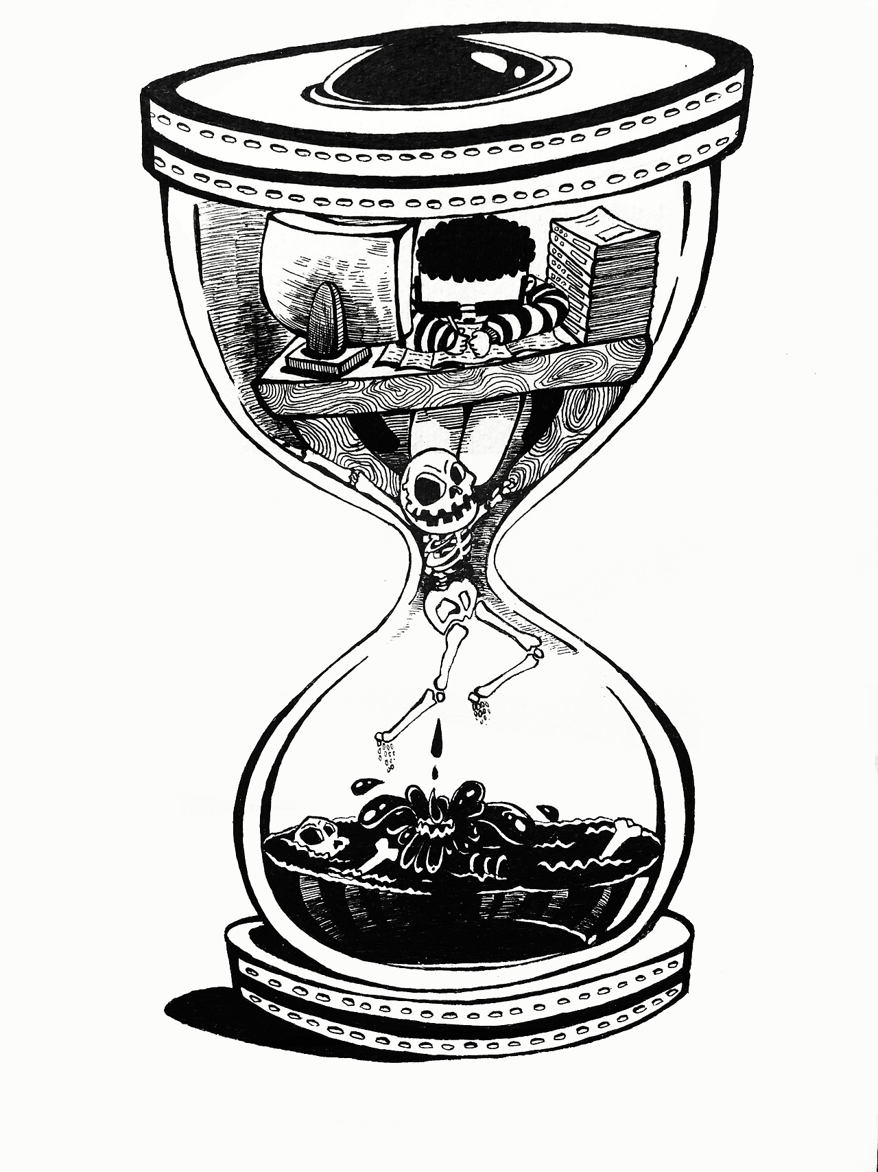 工作何尝不是一场,永无止境的沙漏,你榨干的不是想法而是生命推 荐