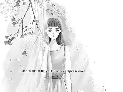 一些黑白練習(xí)（個(gè)人主頁-ZMzk3MTI5ODg=） - 商業(yè)插畫 - 站酷設(shè)計(jì)師拾荒小鹿菌原創(chuàng)素材 - 站酷ZCOOL