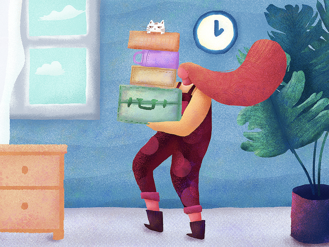 小插画练习(2018.10.24-2018.11.14)