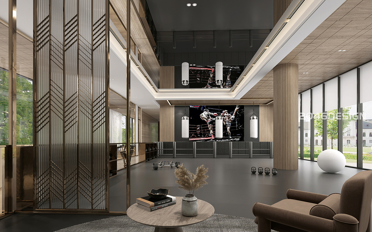 健身房设计（图ZMjcxNTE0Mzg0） - 建筑设计 - 站酷设计师二零四六DESIGN原创素材 - 站酷ZCOOL