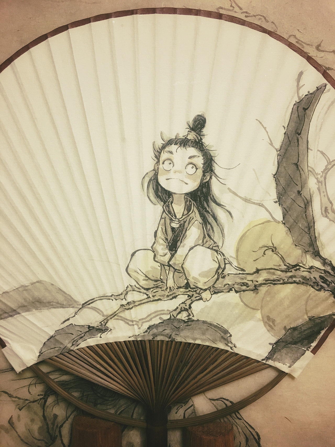 扇子 起风堂（图ZMjE3MzgwMDg0） - 绘画 - 站酷设计师qy6100原创素材 - 站酷ZCOOL