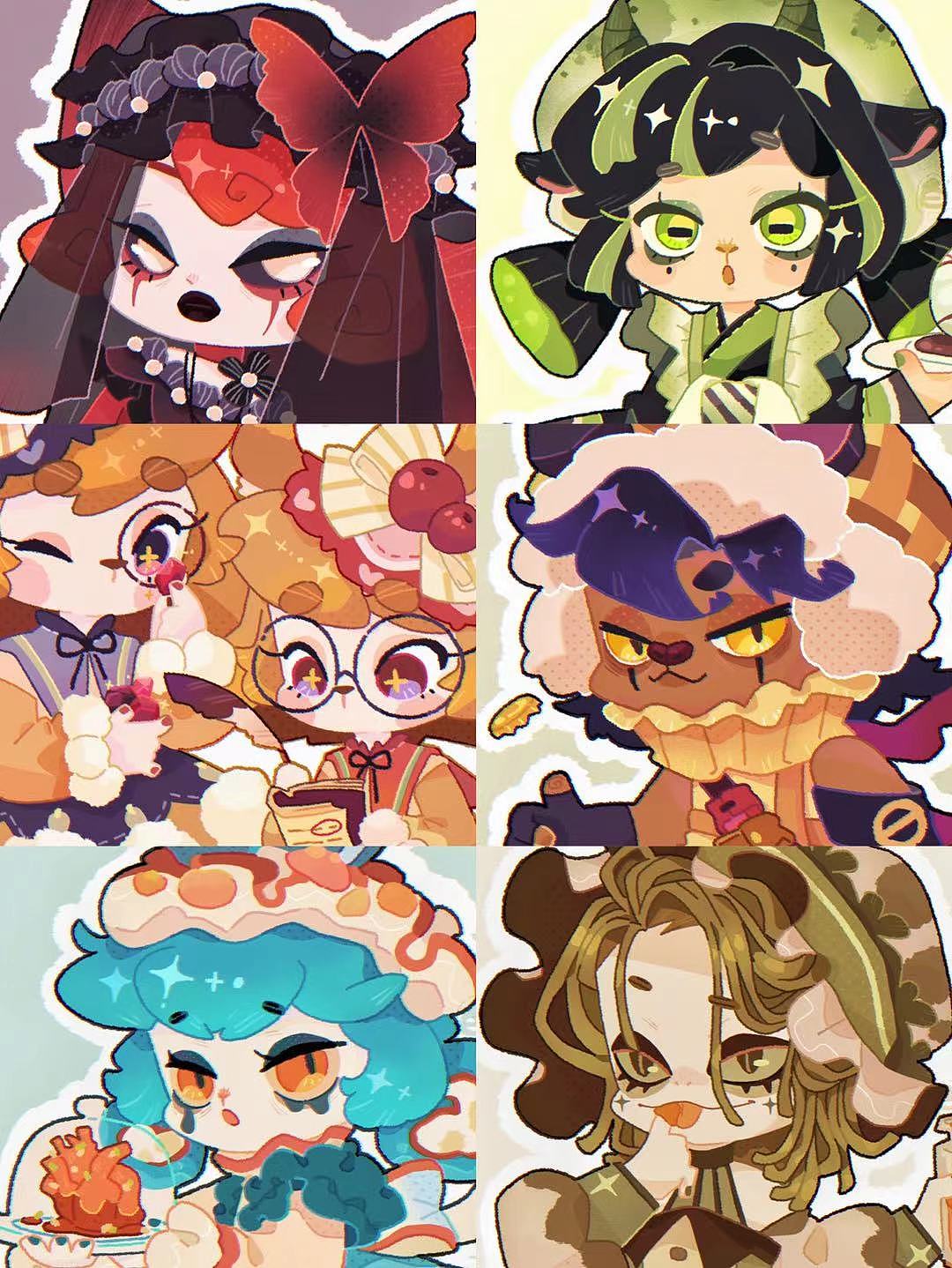 【日暮酒馆】系列|甜品拟人合集