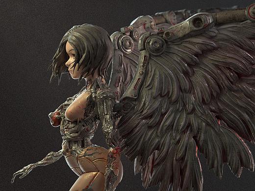 阿丽塔-3D创作（个人主页-ZMzYyMDA2NDg=） - 人物/生物 - 站酷设计师睿语_ReYU原创素材 - 站酷ZCOOL