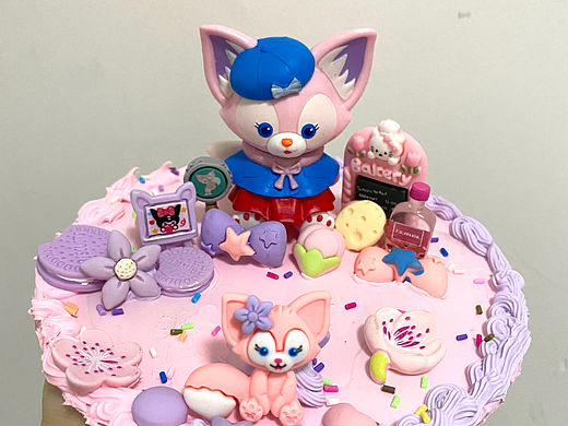 手工儿童奶油胶手机支架