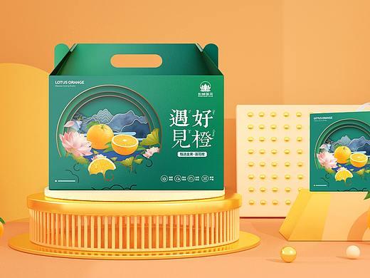 水果包装设计橙子包装桔子包装橘子包装