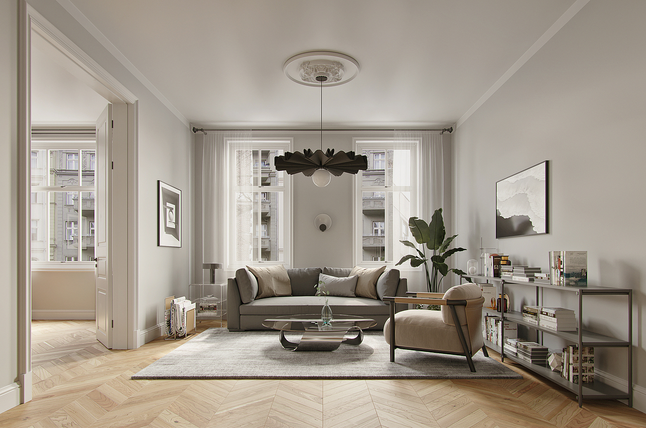 临摹·一室一房小公寓