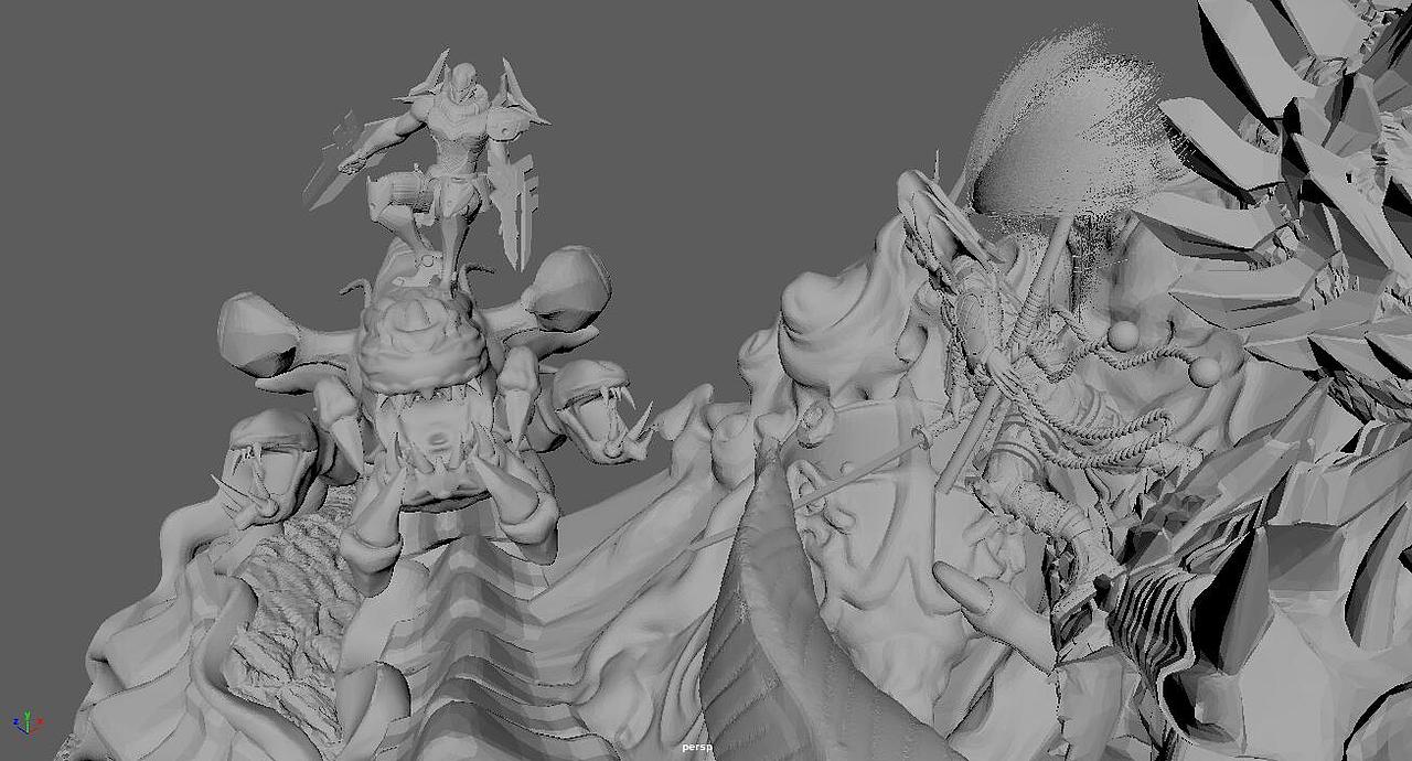 远古龙+大龙+源计划劫+猩红之月亚索