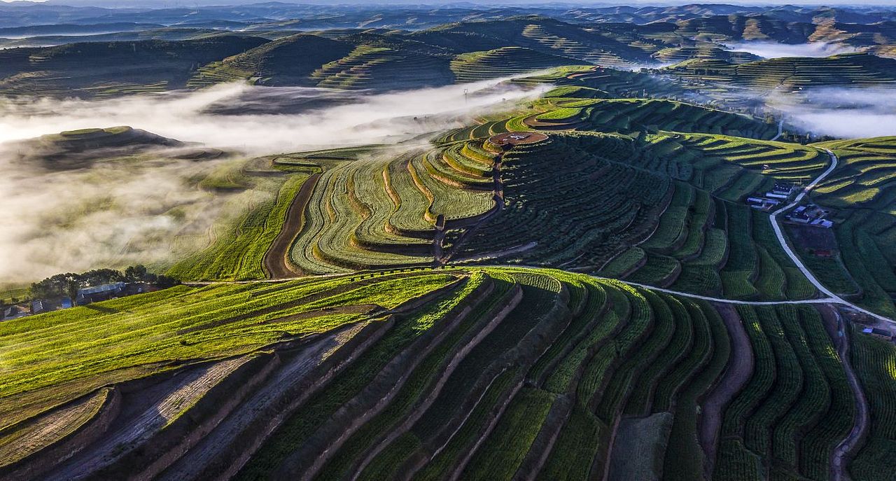 醉美旱塬梯田