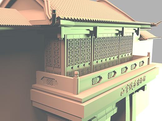 原创-C4D南京江宁织造博物馆（个人主页-ZMjcwMDYxNDA=） - 其他三维 - 站酷设计师SAMAELAI原创素材 - 站酷ZCOOL