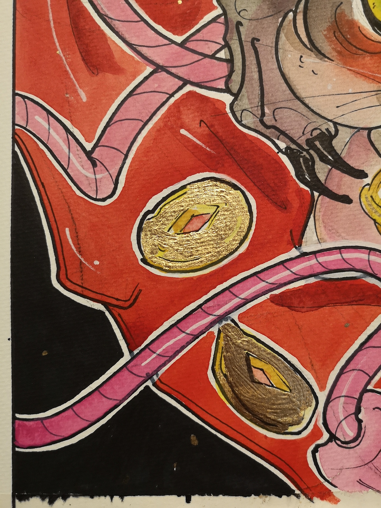 新年賀歲（圖ZMTQyMDgwOTQ4） - 繪畫 - 站酷設(shè)計師函工夏木原創(chuàng)素材 - 站酷ZCOOL