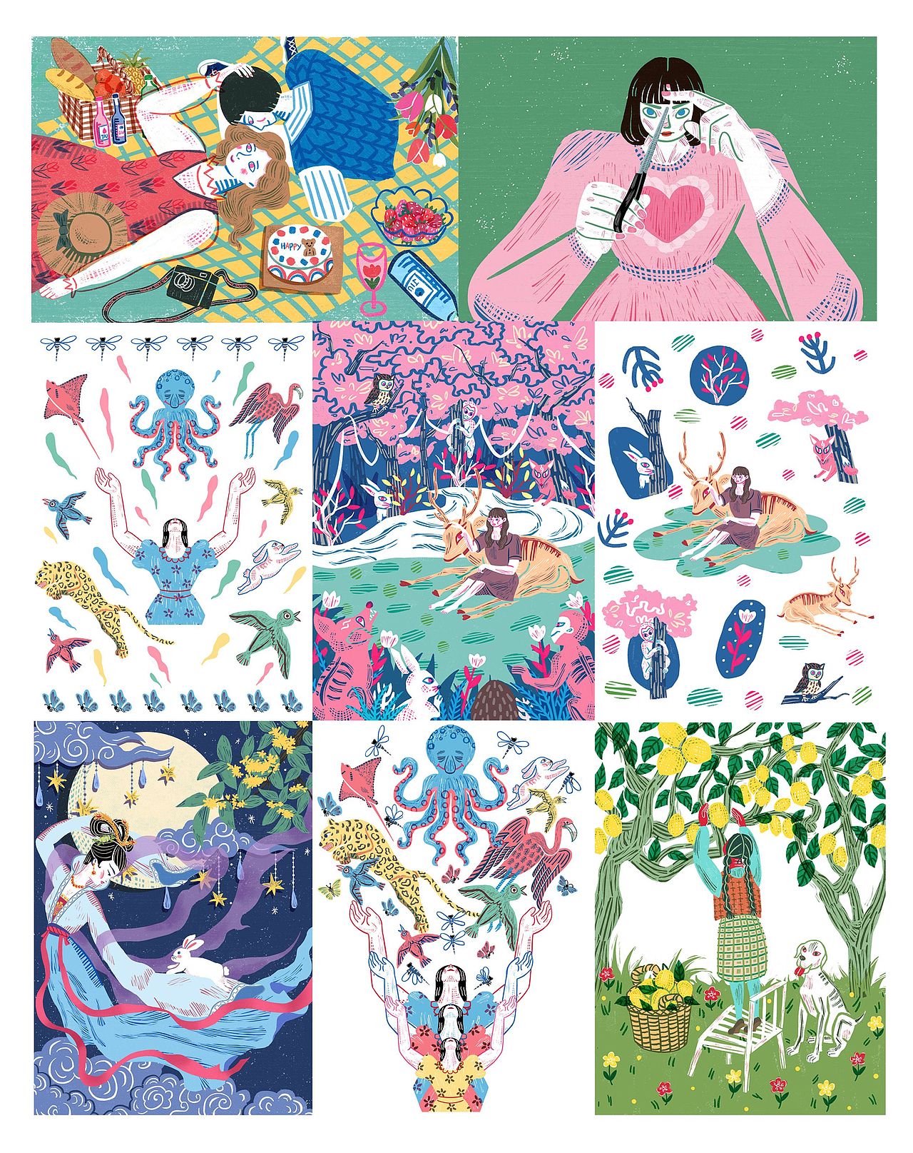 一个小结（图ZMjg1MjQ2Nzky） - 创作习作 - 站酷设计师阿暑原创素材 - 站酷ZCOOL