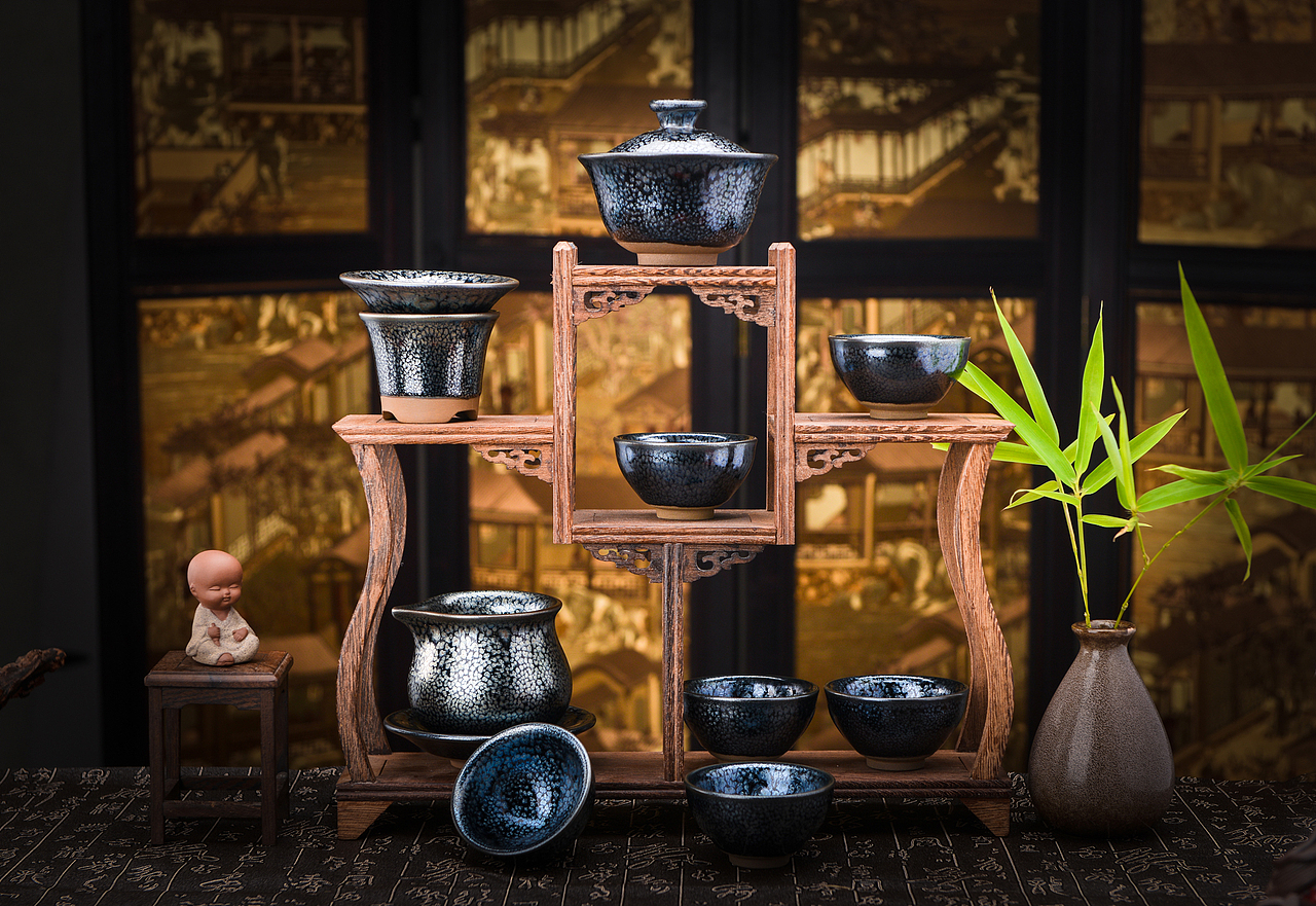 茶杯拍摄 建盏拍摄,文创用品拍摄,