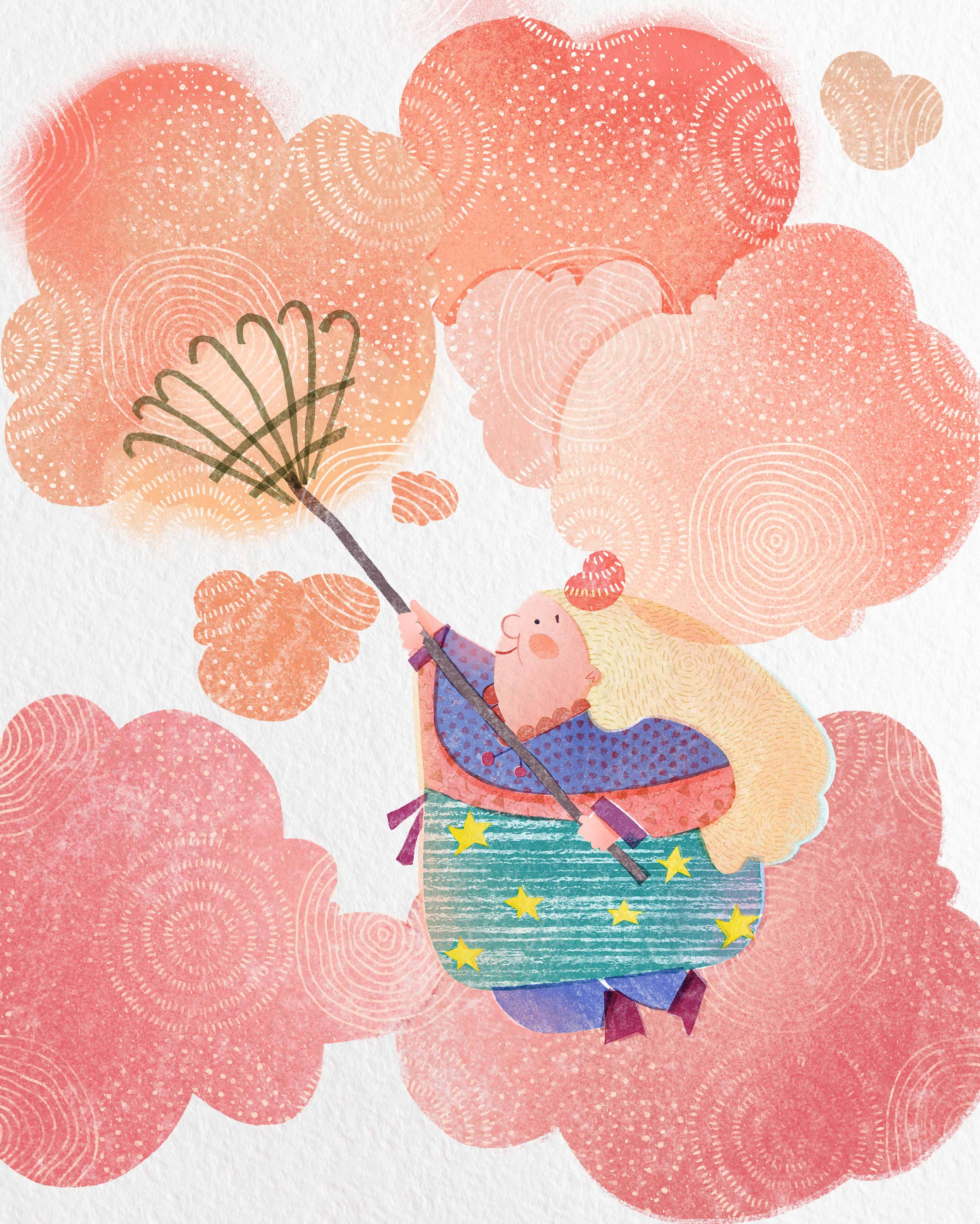 汤素兰温情爱心童话-《好森林的故事》部分配图|插画|儿童插画|西贝贝