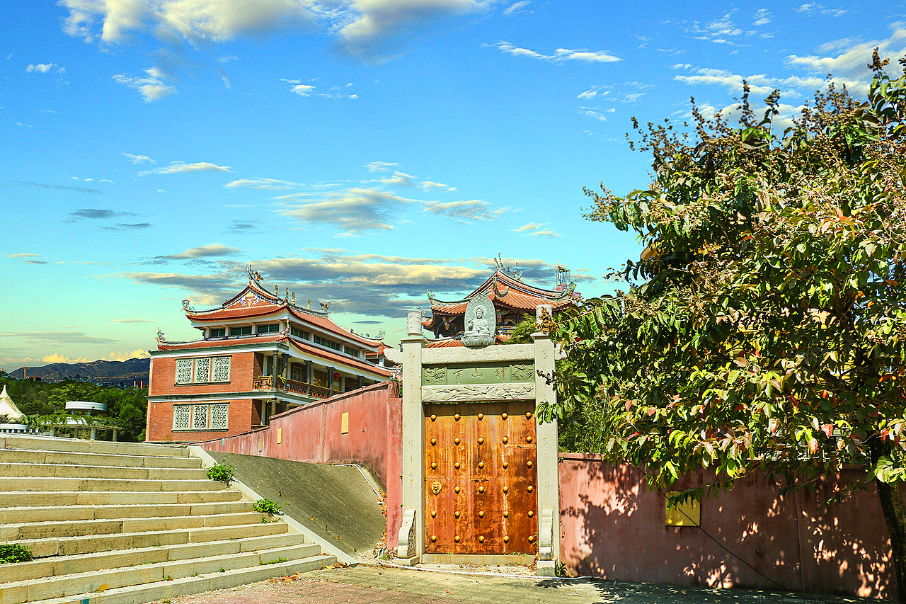 福建泉州市惠安科山公园科山寺拍摄