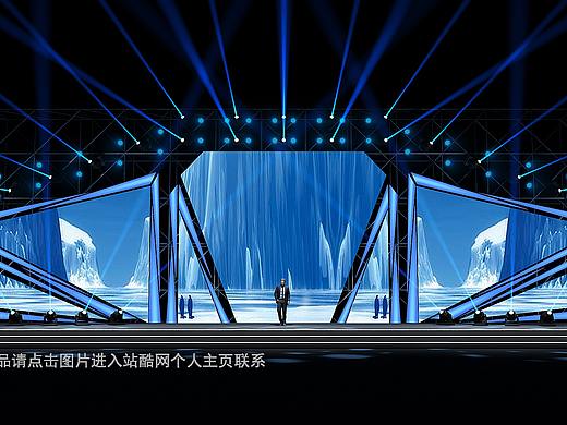 2020企业年会舞美效果图演唱会发布会舞美设计定制