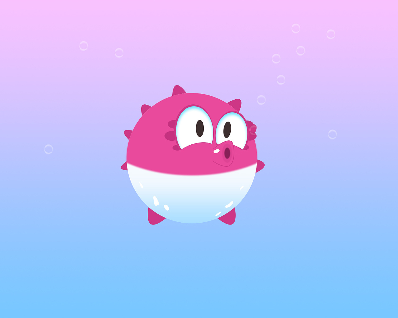 q版气鼓鼓的河鲀|插画|创作习作|w2345678 - 原创作品 - 站酷 (zcool)