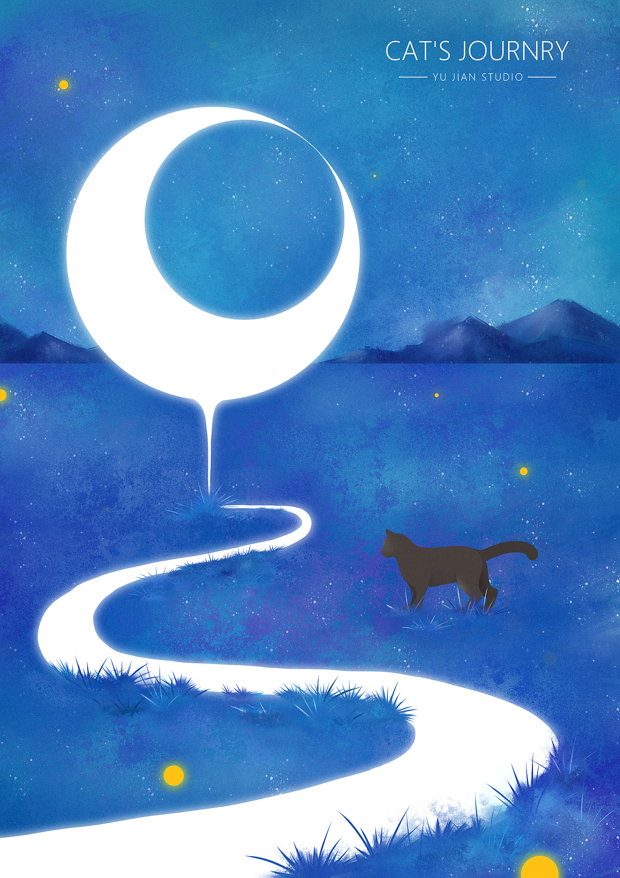 ［关于猫咪的奇幻之旅］（图ZMjgwMTc0OTgw） - 商业插画 - 站酷设计师顾青峰原创素材 - 站酷ZCOOL