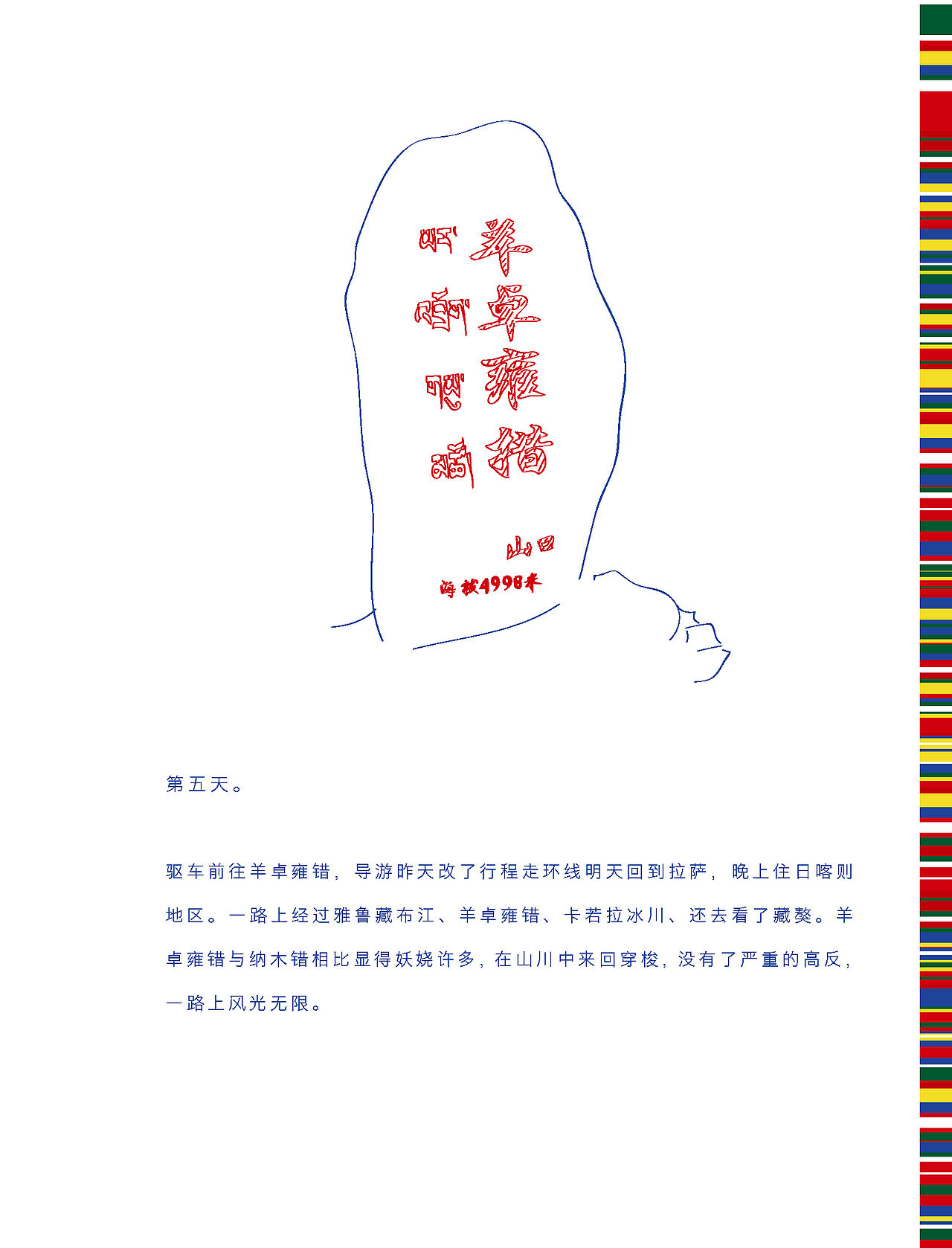手绘-遇见西藏（图ZMTA0NzA2NzQw） - 创作习作 - 站酷设计师请多多指教Sheren原创素材 - 站酷ZCOOL