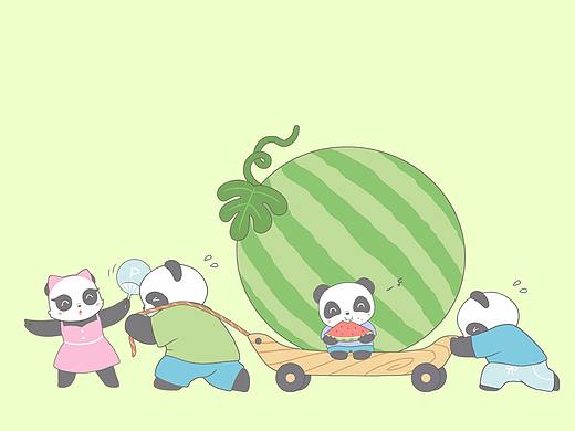 2019熊猫节日海报