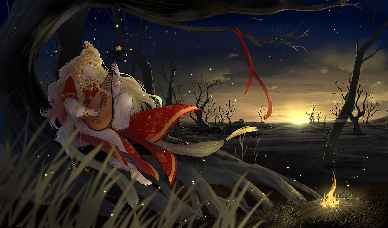 橙光cg-胡姬琵琶日初生