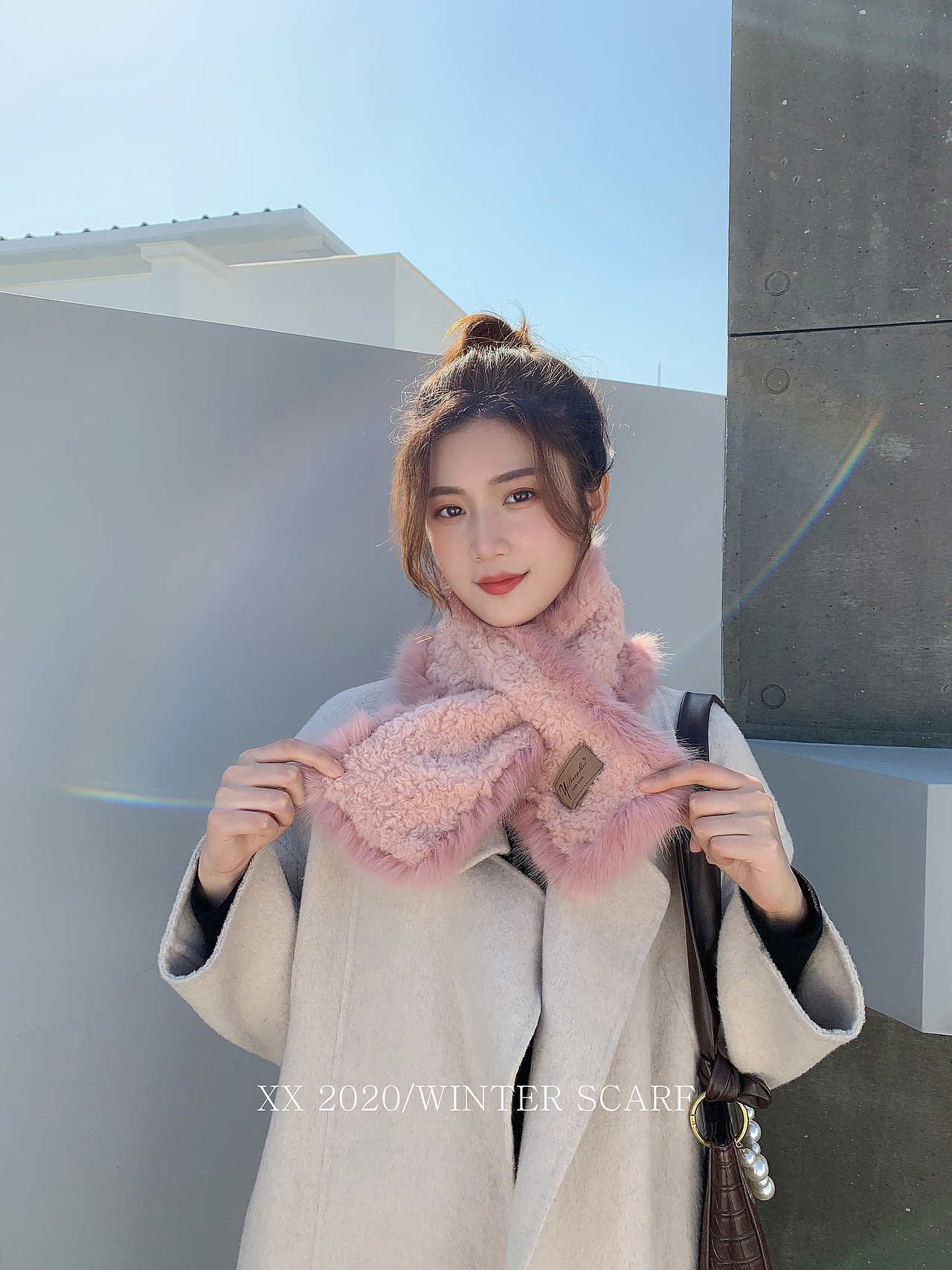 围巾拍摄（图ZMjMyODcyMDQ4） - 人像摄影 - 站酷设计师摄影师潘鑫鑫原创素材 - 站酷ZCOOL