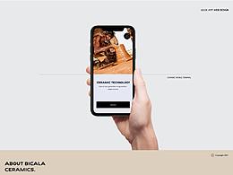 一组网页设计概念稿