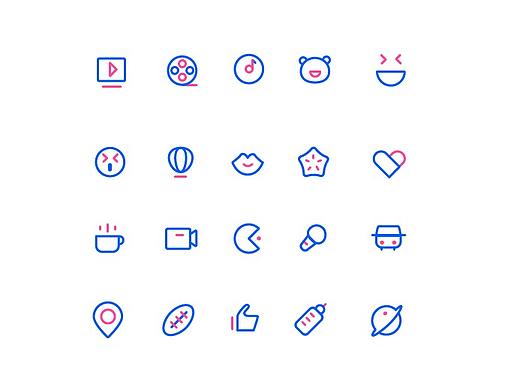 线性小标练习2（个人主页-ZMjg4NTA4NjQ=） - 图标 - 站酷设计师XMia原创素材 - 站酷ZCOOL