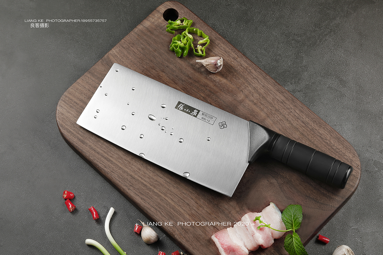 菜刀静物摄影|张小泉|良客摄影