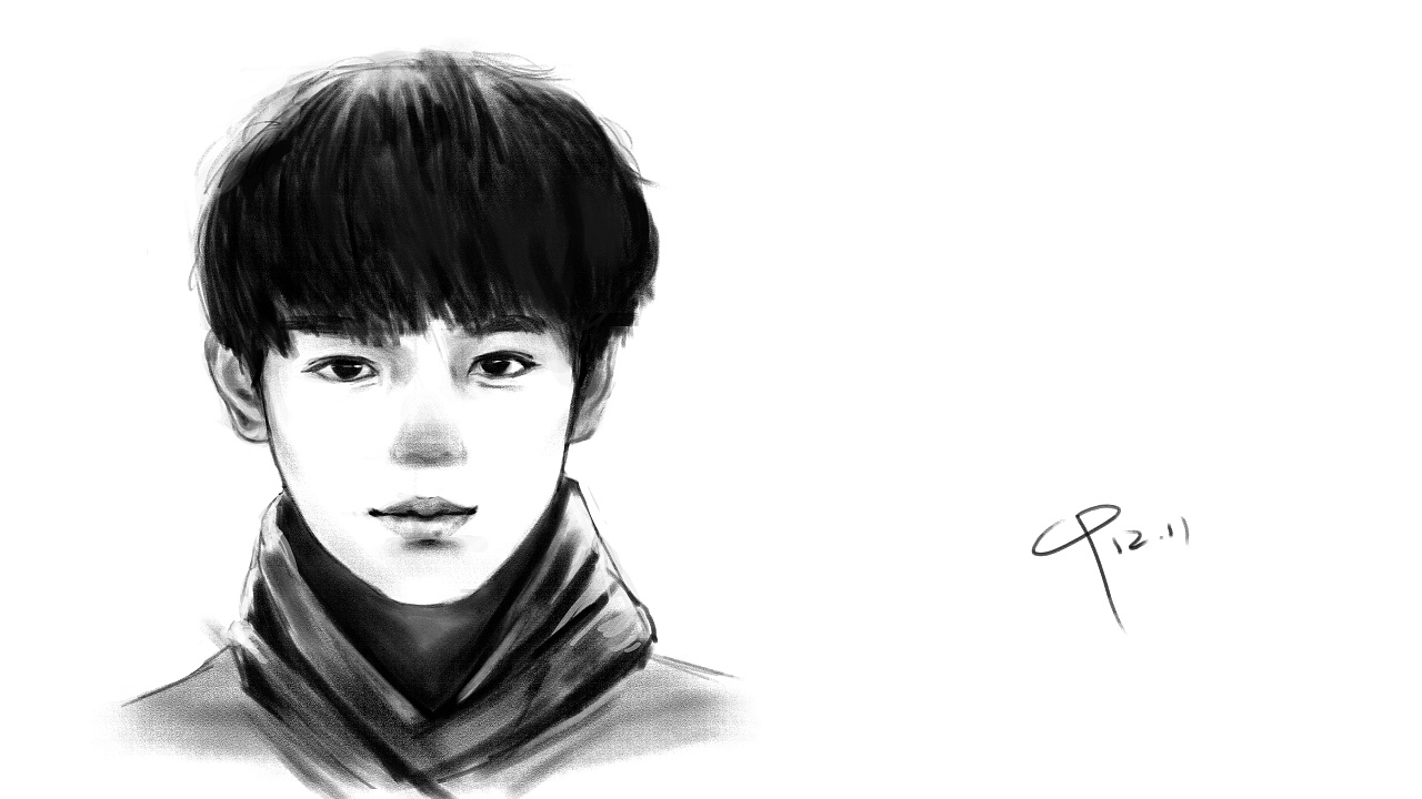 丁真 素描 随笔