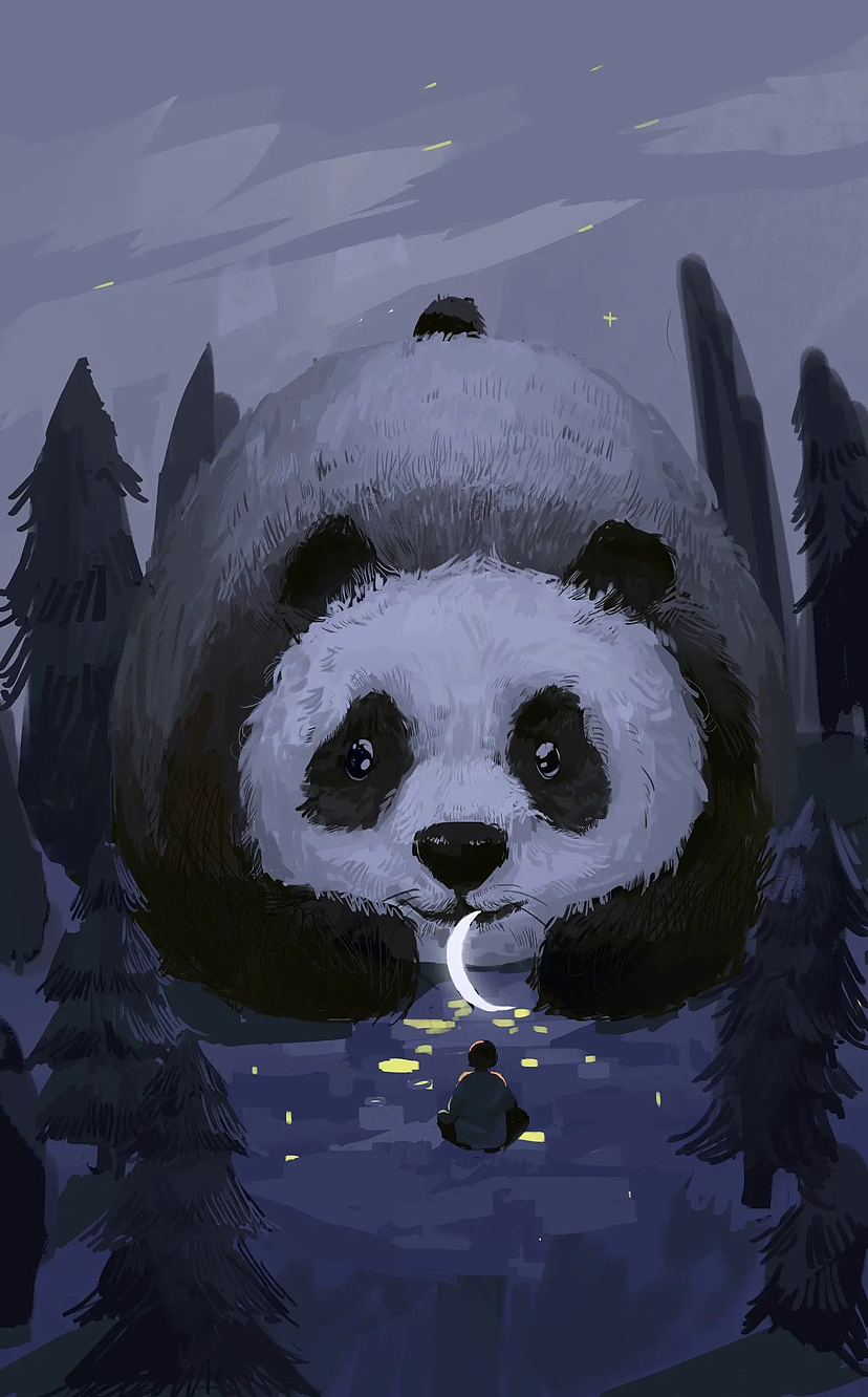 要早点睡😯，不然会和我一样有黑眼圈的哦（图ZMzQ4NzgzMzQw） - 创作习作 - 站酷设计师索加毕鱼原创素材 - 站酷ZCOOL