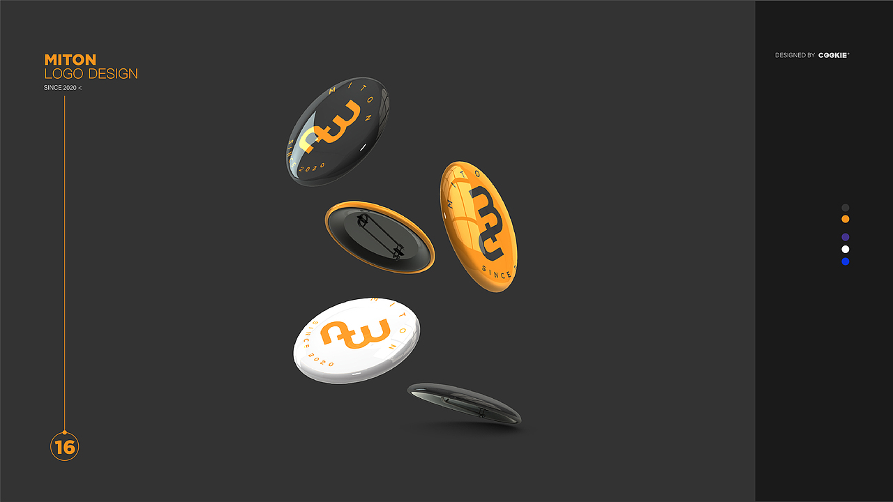 MITON LOGO设计（图ZMTk3NDM4NzE2） - Logo - 站酷设计师Cookiechow原创素材 - 站酷ZCOOL