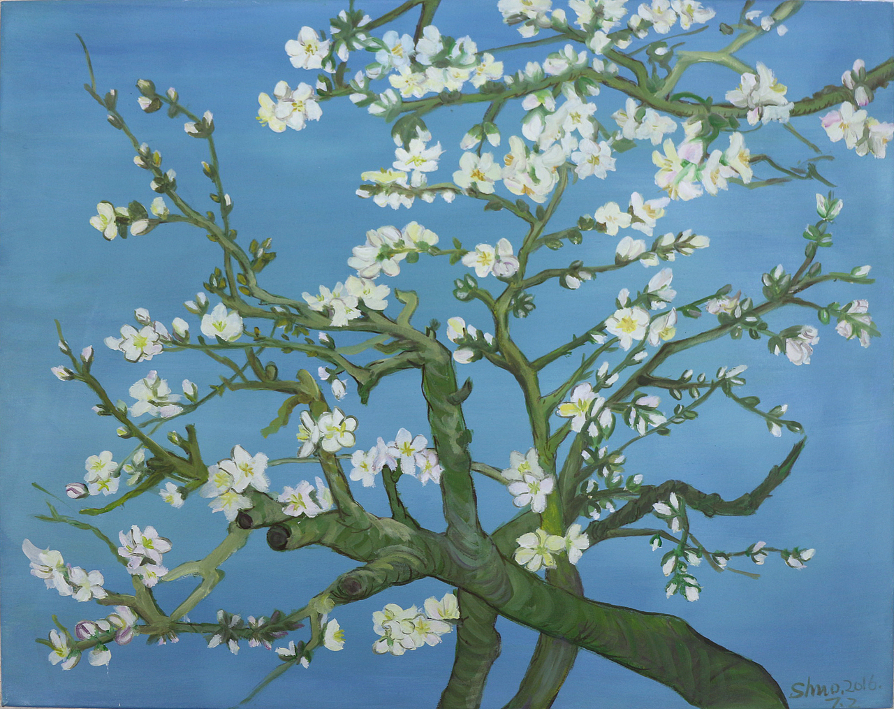 油画技法创作练习