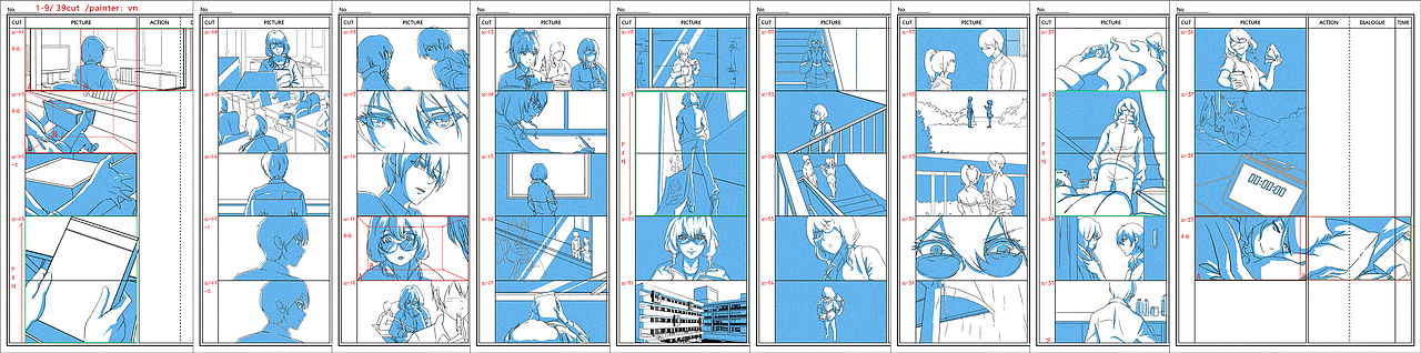 分镜 ︱ 20002（图ZMjMzMzU0Njk2） - 设定/分镜 - 站酷设计师vn在画画原创素材 - 站酷ZCOOL