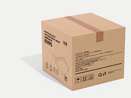 光触媒口罩外箱设计