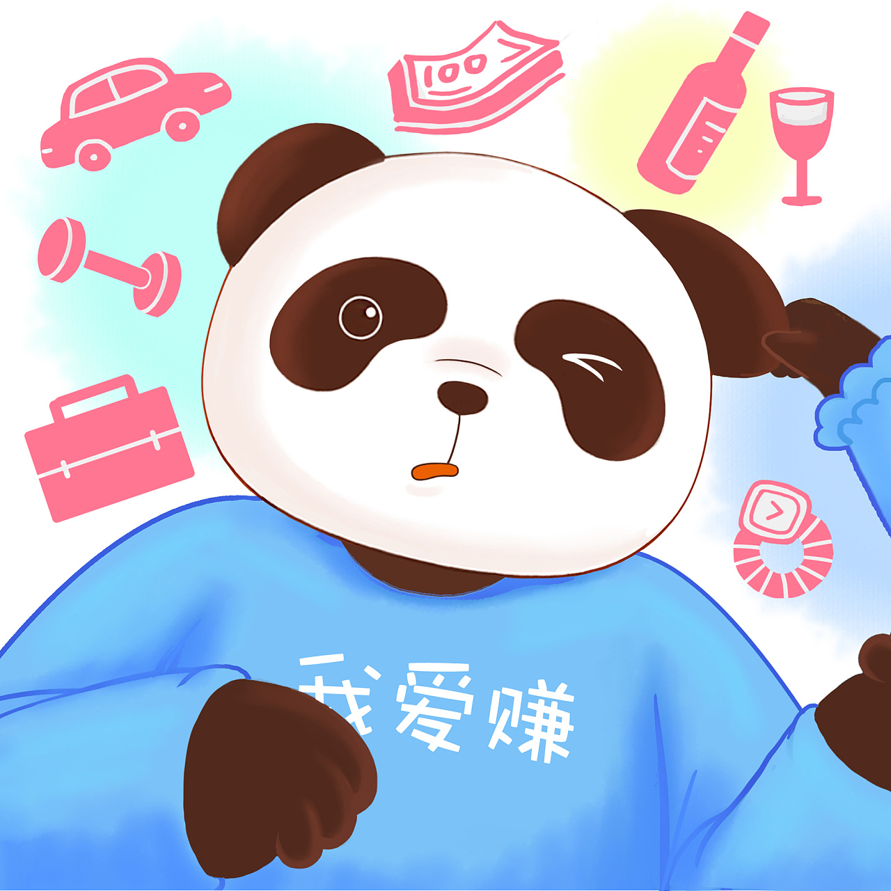 熊猫一二布布情侣头像 - 高清图片，堆糖，美图壁纸兴趣社区