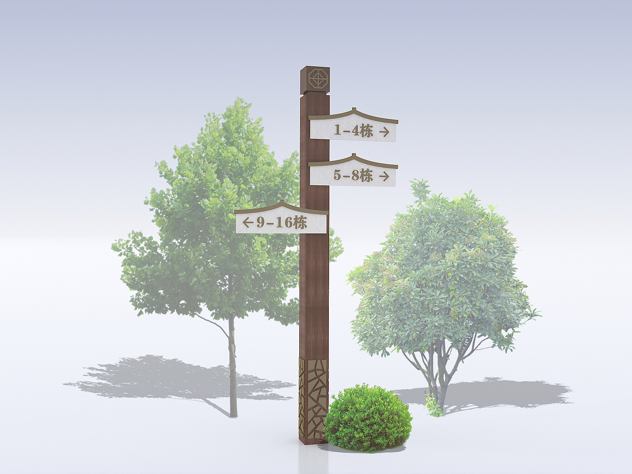 社区导视（图ZMjA3MTA5Mzg4） - 商业空间设计 - 站酷设计师Lin犀原创素材 - 站酷ZCOOL