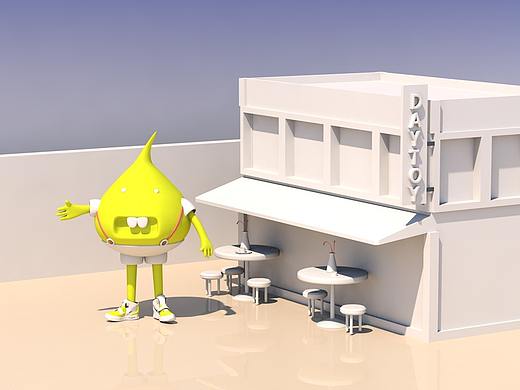 C4D插画