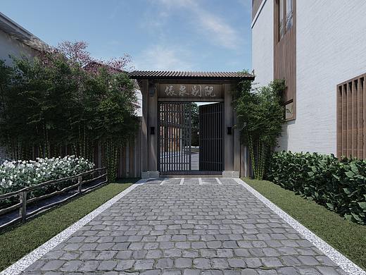 依泉别院-民宿设计（个人主页-ZNTQwNzE0NjQ=） - 景观设计 - 站酷设计师浮槎原创素材 - 站酷ZCOOL