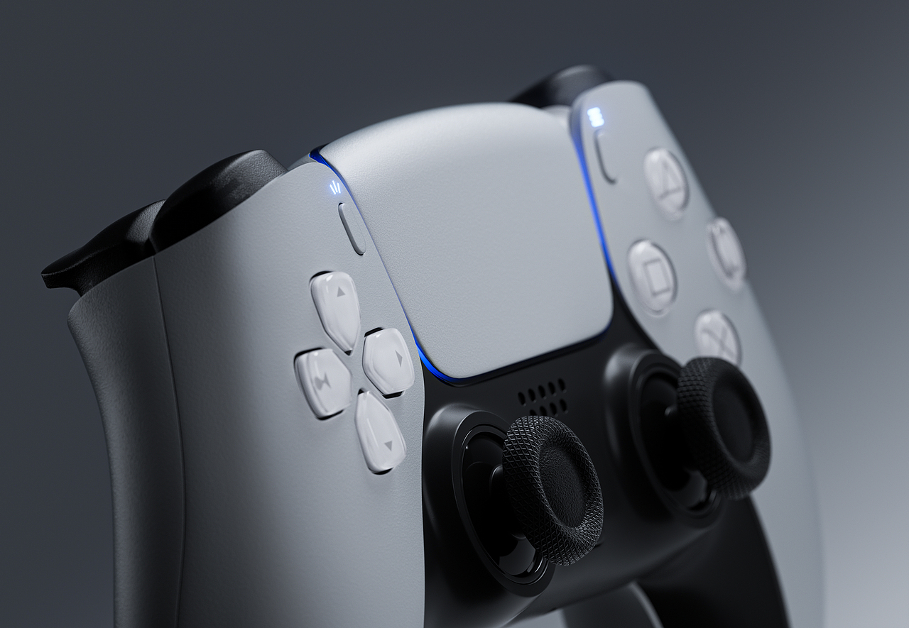 产品创意表现-PS5手柄