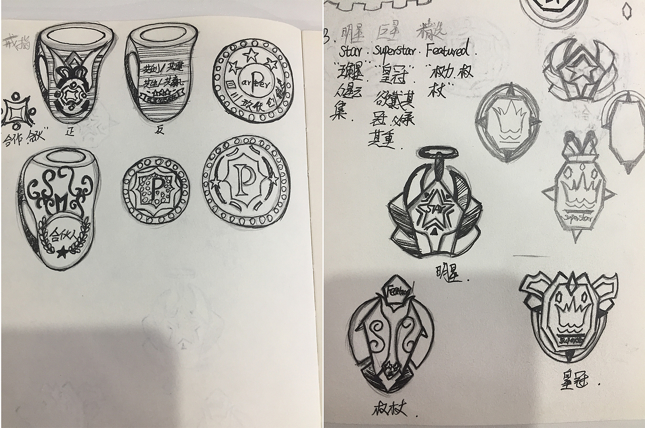 那年那月那些事——只有自己才看得懂的草稿（图ZMjk1NTE4NjEy） - IP形象 - 站酷设计师申一设计原创素材 - 站酷ZCOOL