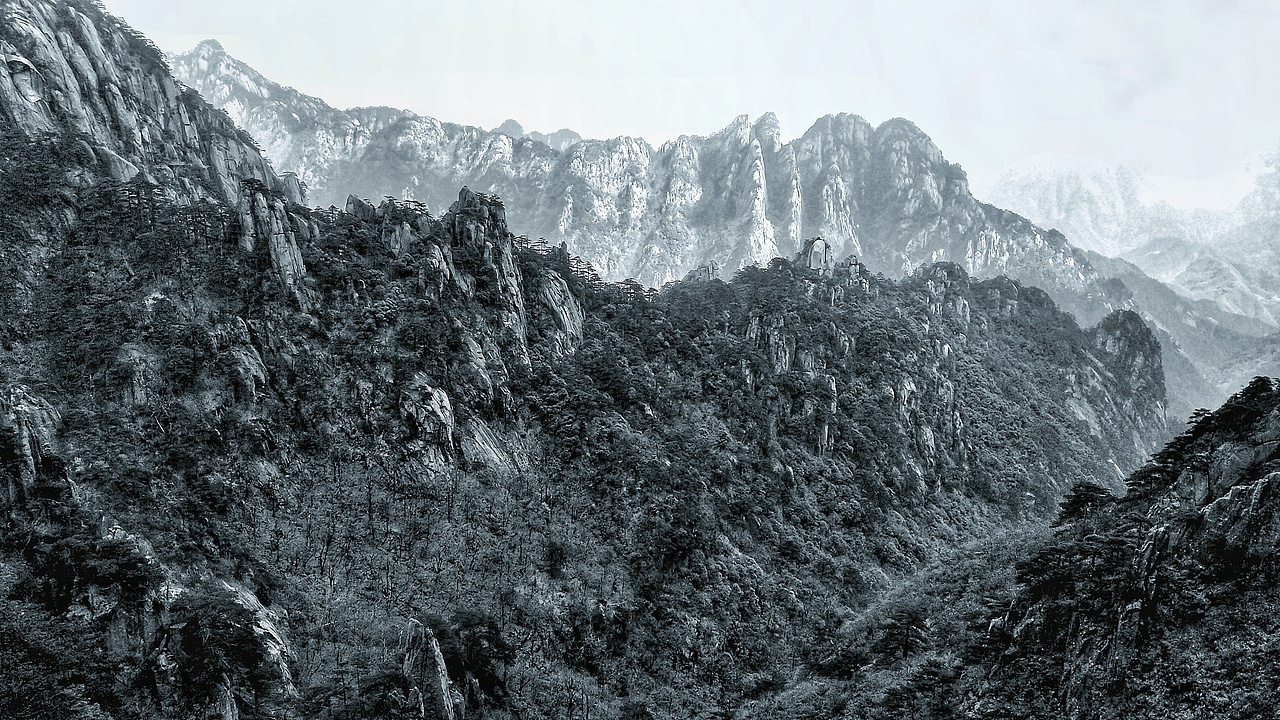 黄山游记（图ZMTA4MDUyMTY0） - 风光摄影 - 站酷设计师归寂原创素材 - 站酷ZCOOL