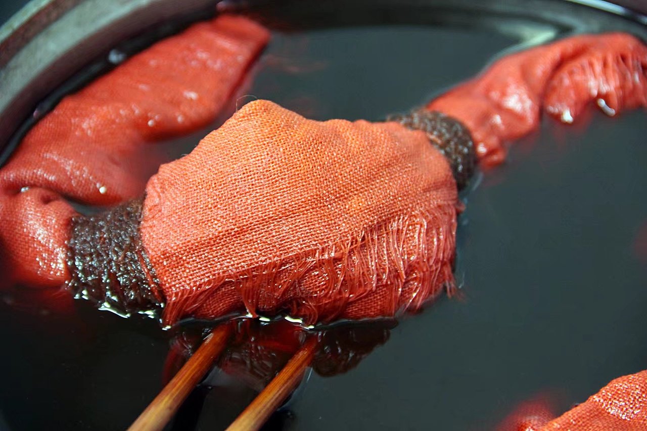 雪茄代言她的草木染（图ZOTE1MDAyMzY=） - 其他手工艺 - 站酷设计师雪茄是条狗原创素材 - 站酷ZCOOL