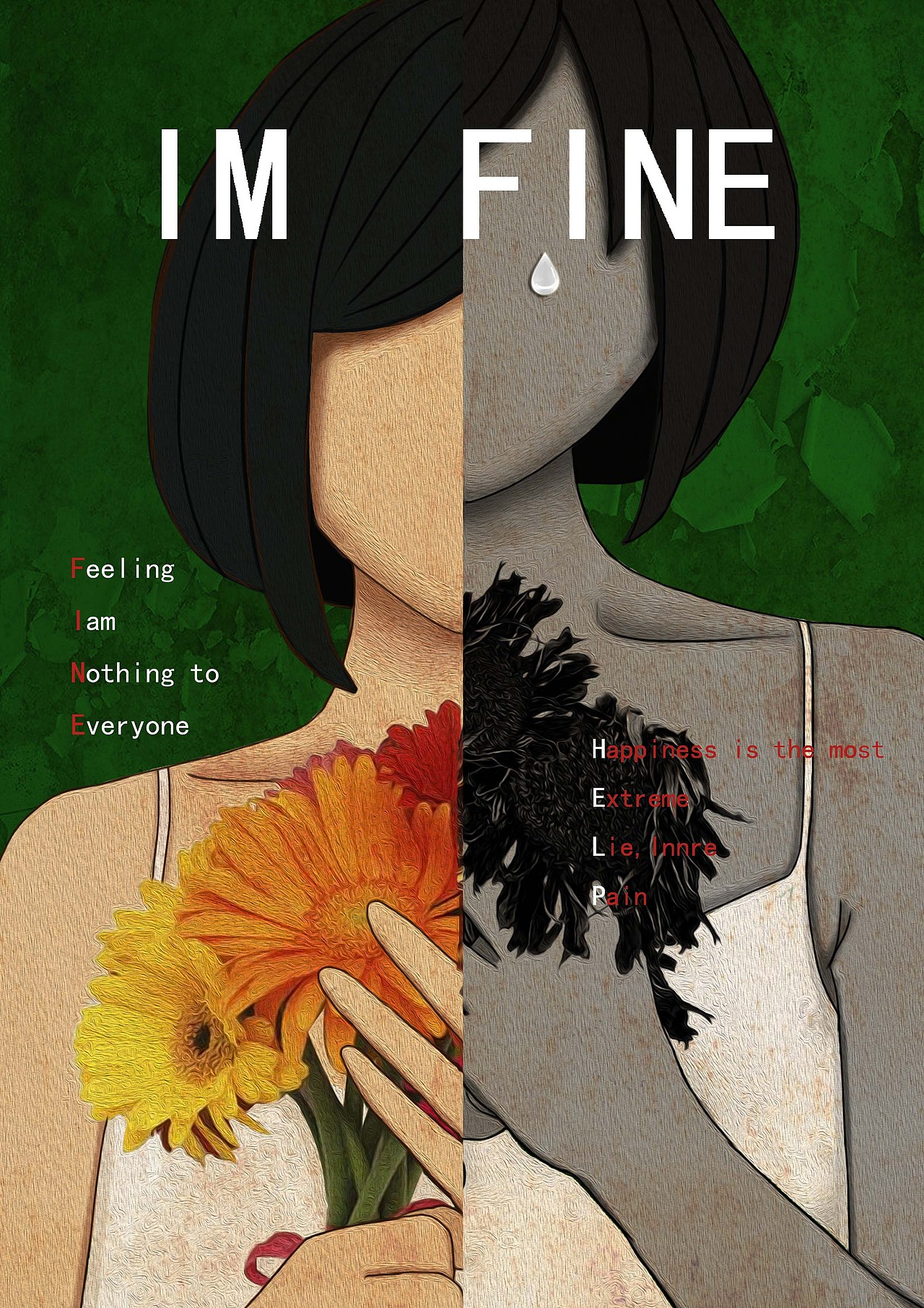 毕设材料动画《im fine》