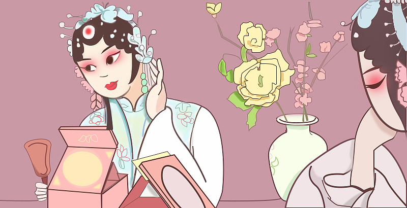 手绘插画|动漫|单幅漫画|小鸡炖蘑菇aha - 原创作品 - 站酷 (zcool)