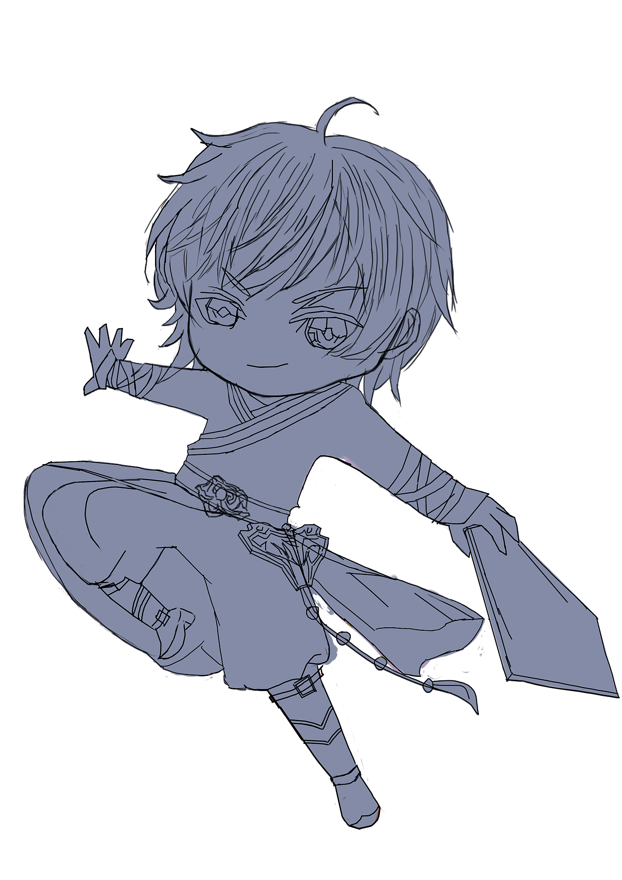 《魔法神域》原画角色设计