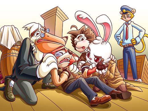 《骑士街九号》少年神探冒险推理故事配插